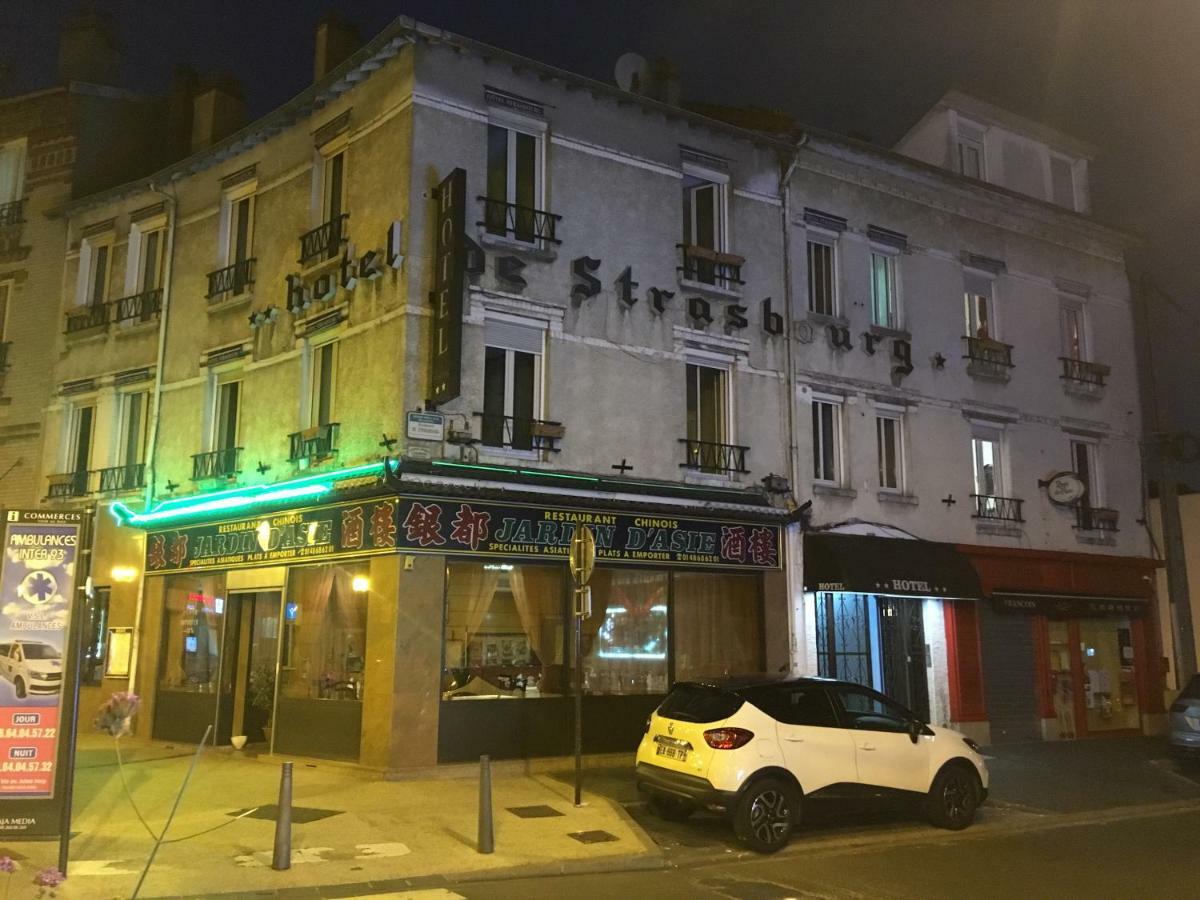 Hotel De Strasbourg Aulnay-sous-Bois Buitenkant foto